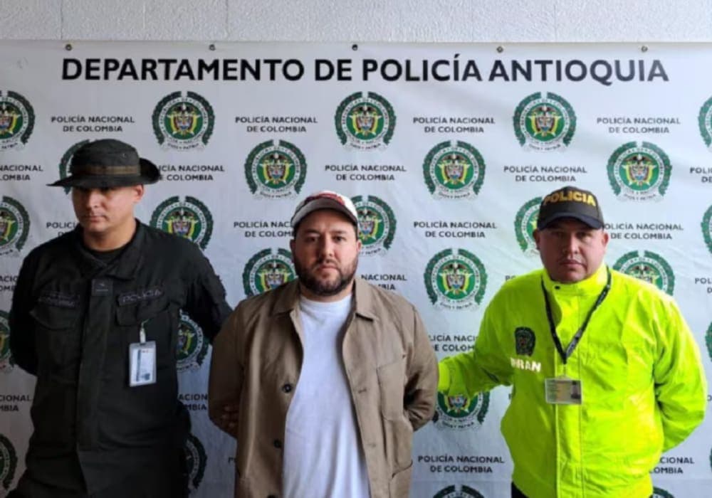 Detienen en Colombia a un narco mexicano que es familiar de Rafael Caro Quintero