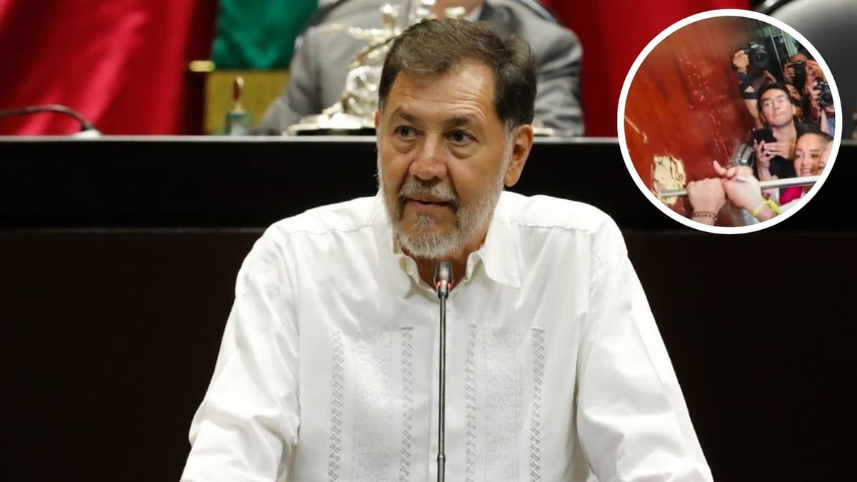 Oposición debe hacerse responsable: Gerardo Fernández Noroña tras daños al Senado