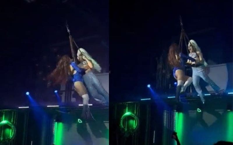 Video: Drag queens se desploman al romperse soga en pleno baile