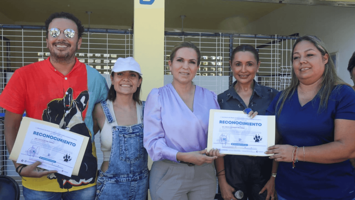 Inauguran zona de adopción canina en Solidaridad