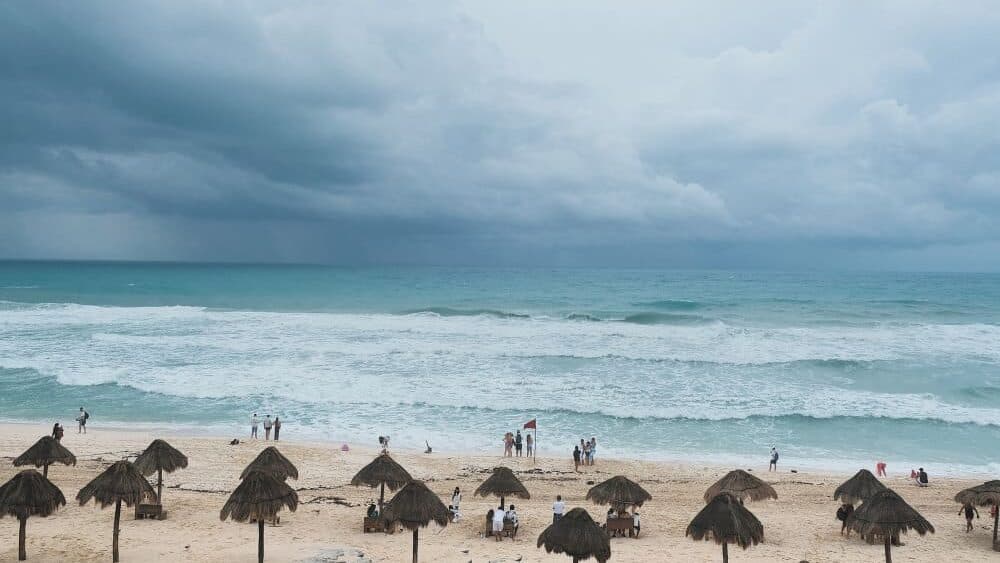 Activan Alerta Azul en Quintana Roo por tormenta tropical Milton