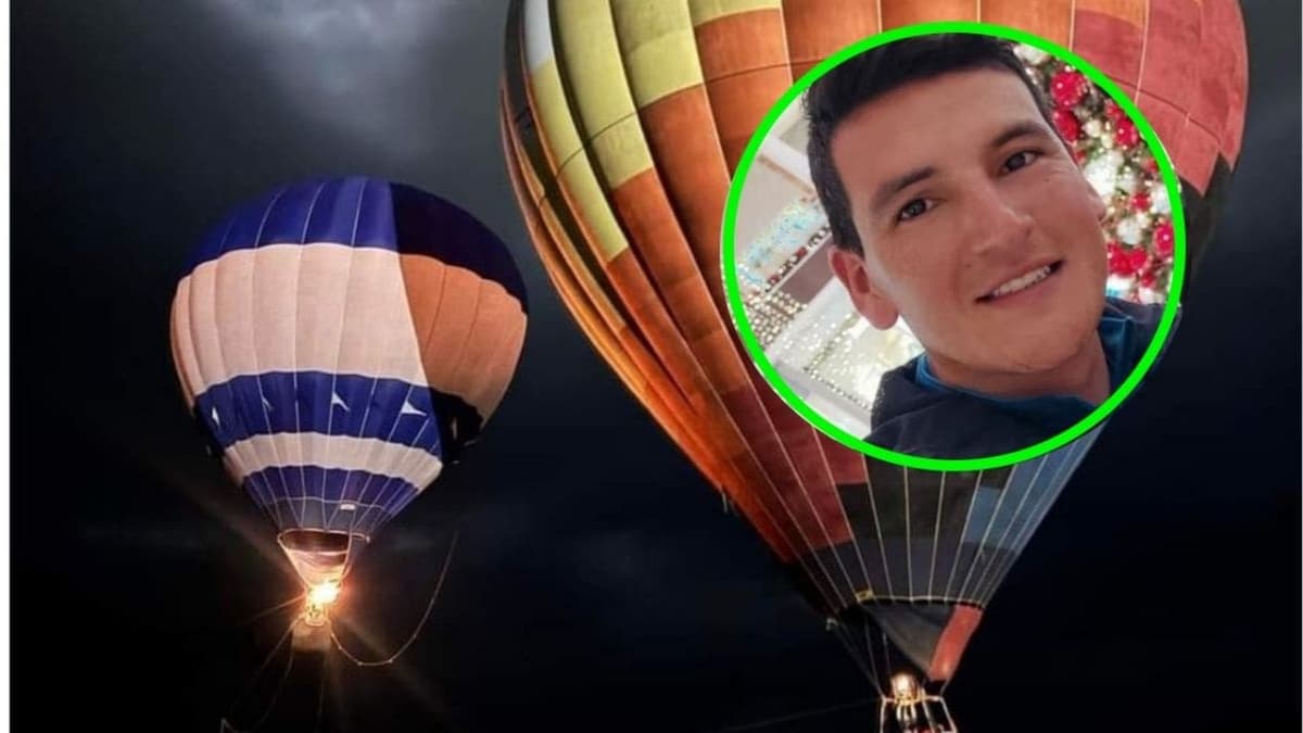 VIDEO: Hombre muere frente a su novia tras caer de un globo aerostático