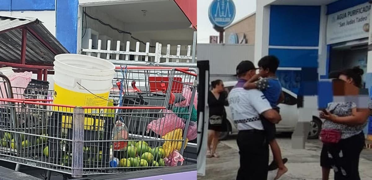Resguardan a nueve menores que trabajaban en la calles de Cancún