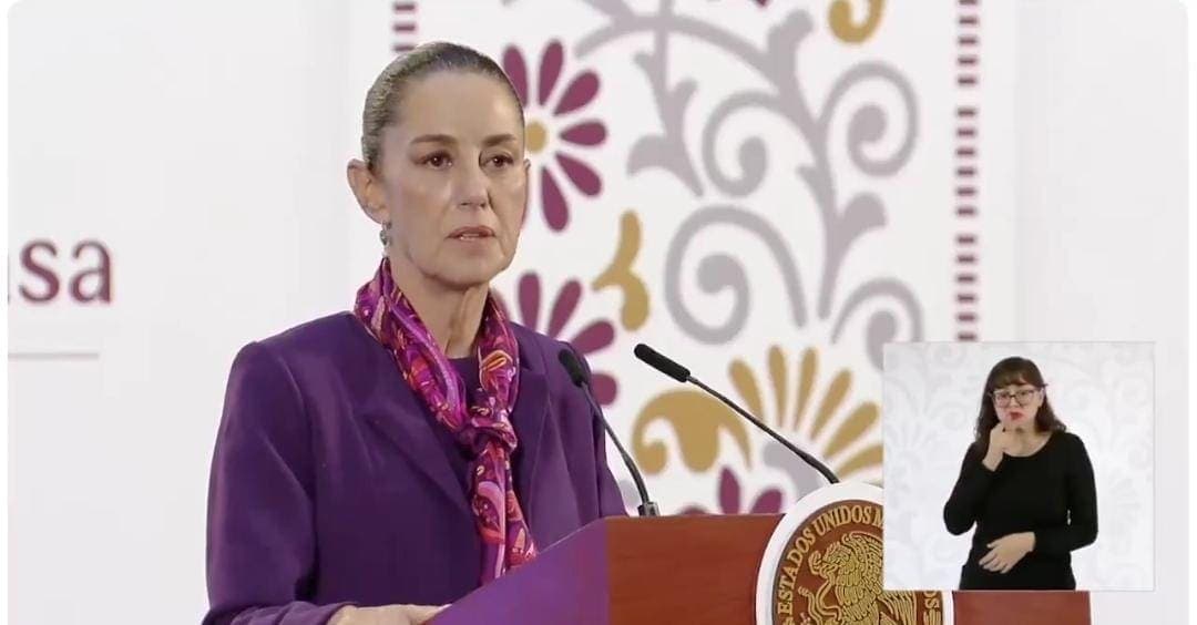 Video: Claudia Sheinbaum justifica encapsulamiento contra quienes protestaron en GP de México