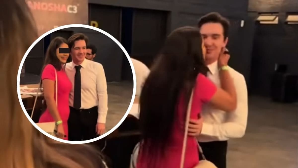 VIDEO: Fan intentó besar por la fuerza a Drake Bell y así se vivió el incómodo momento en Guadalajara