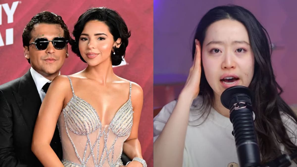 Polémica relación entre Ángela y Nodal ya es internacional; youtuber coreana cuenta el "chisme" en su canal