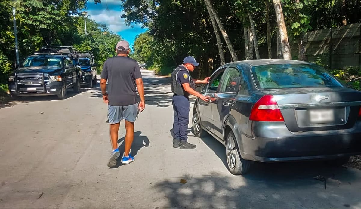 Refuerzan la seguridad en Playa del Carmen con el “Operativo Colonias Seguras”
