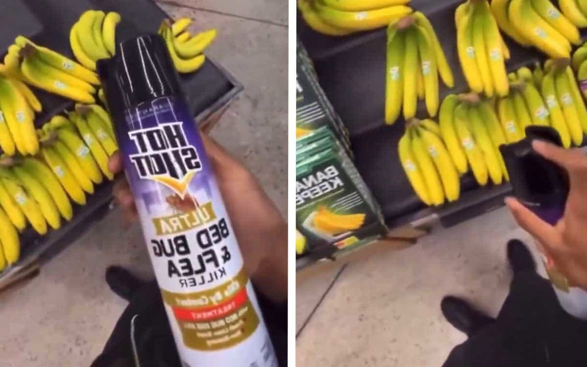 VIDEO: Detienen a 'influencer' que se grabó mientras rociaba insecticida en alimentos de un supermercado