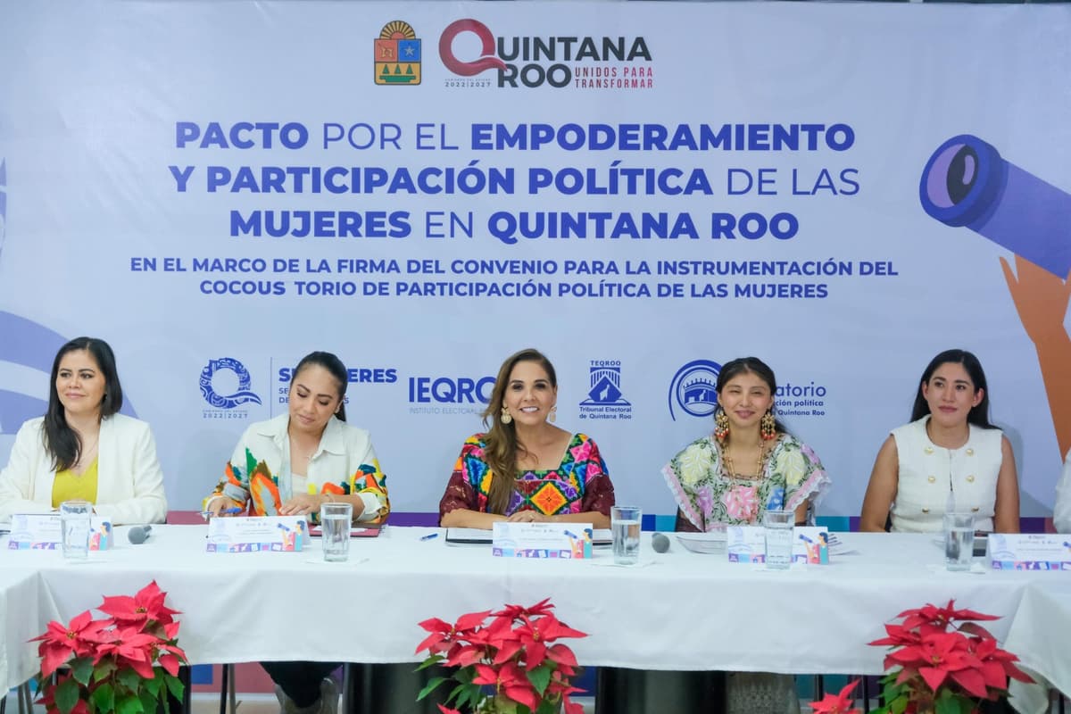 Impulsa Mara Lezama trabajo coordinado para el empoderamiento de las mujeres quintanarroenses