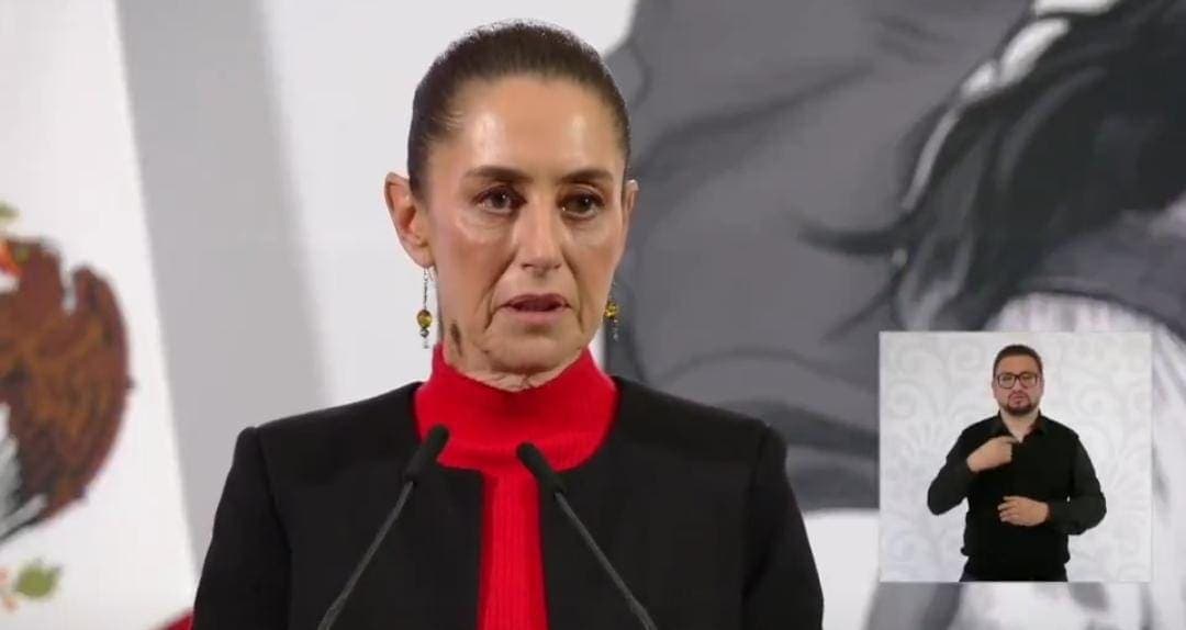 Condena Claudia Sheinbaum que grupo criminal entregara rosca de reyes en Macuspana, Tabasco