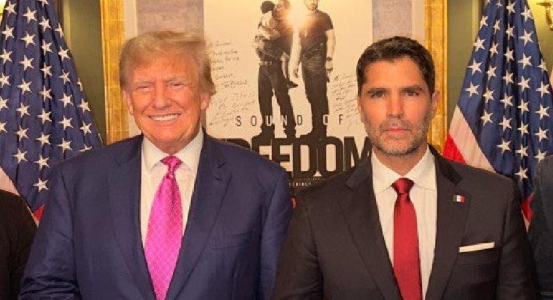 Eduardo Verástegui y otros personajes que apoyan a Donald Trump buscan ser partido político en México