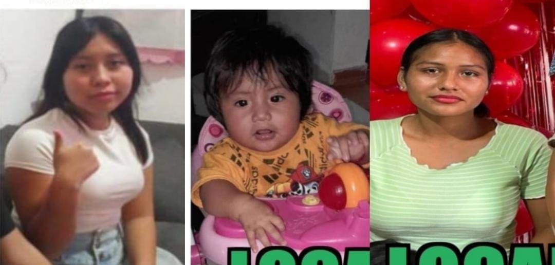 Encuentran con vida a un bebé y dos menores desaparecidas en Quintana Roo