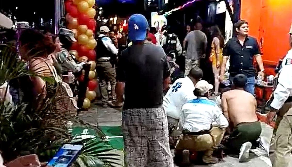 Ataque en un bar de la costera de Acapulco deja cuatro heridos de bala