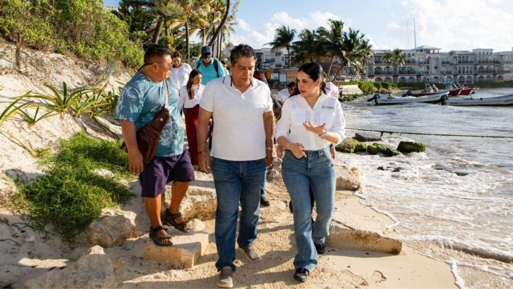 De la mano de la comunidad, Estefanía Mercado impulsa proyecto integral para la recuperación de arenales en Playa del Carmen