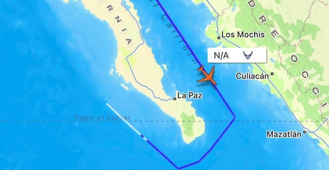 Avión de Estados Unidos sobrevuela México para labores de inteligencia; Sedena lo niega