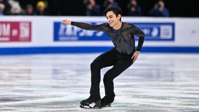Video: Patinador mexicano Donovan Carrillo logra su mejor marca de la temporada en Corea