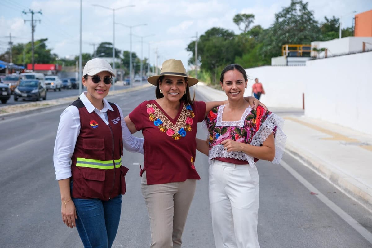 Mejora vialidad de Cancún con transformada avenida Politécnico: Mara Lezama