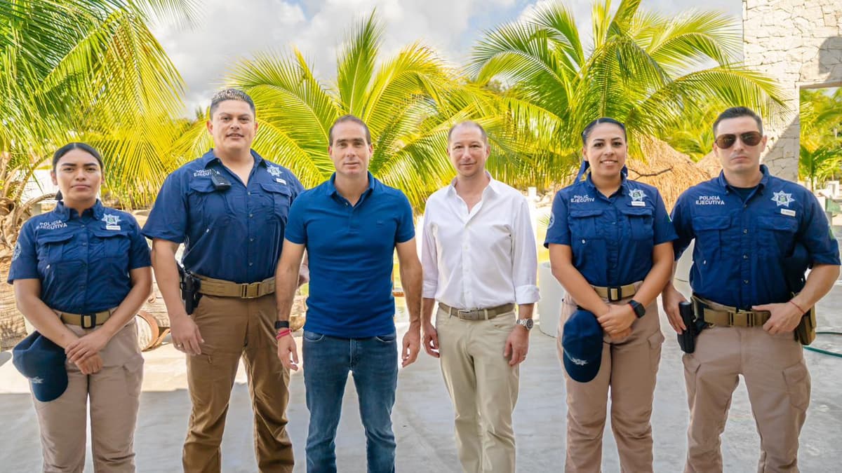 ¿Diego Castañón de Santa Anna? Alcalde privatiza playas de Tulum, entrega la policía a hoteleros