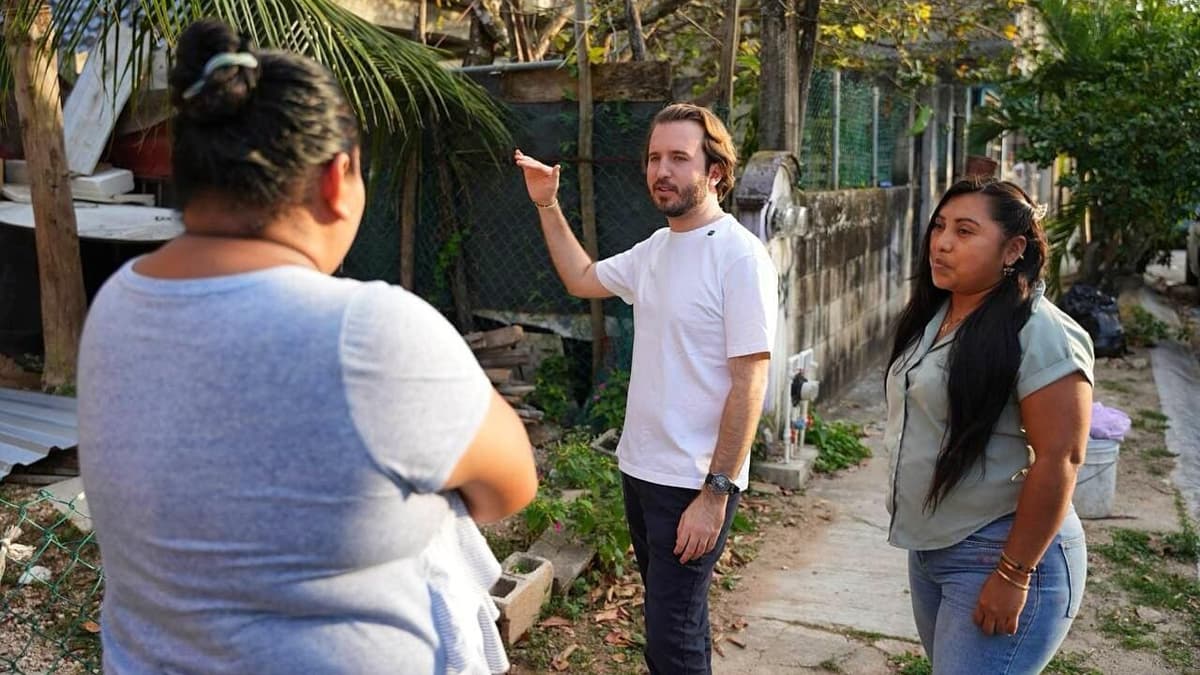 Con justicia social, transformamos la vida de las familias en Playa del Carmen: Fernando Muñoz