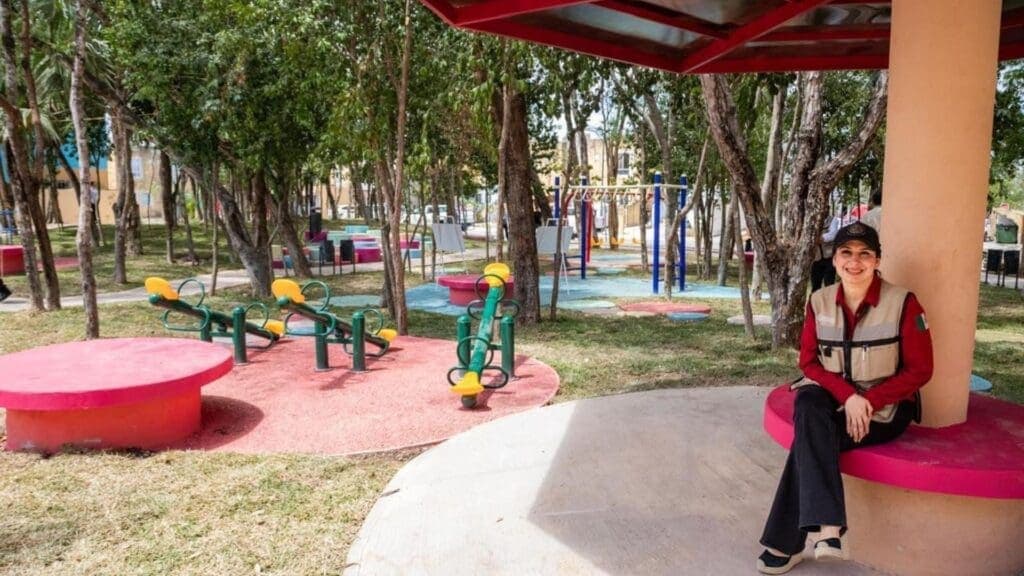 Estefanía Mercado devuelve renovado parque Las Grullas, en Villas del Sol, a sus verdaderos dueños: ¡El pueblo!