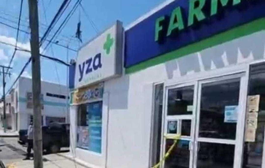 Ladrones roban cerca de 15 mil pesos tras asalto a farmacia en Chetumal