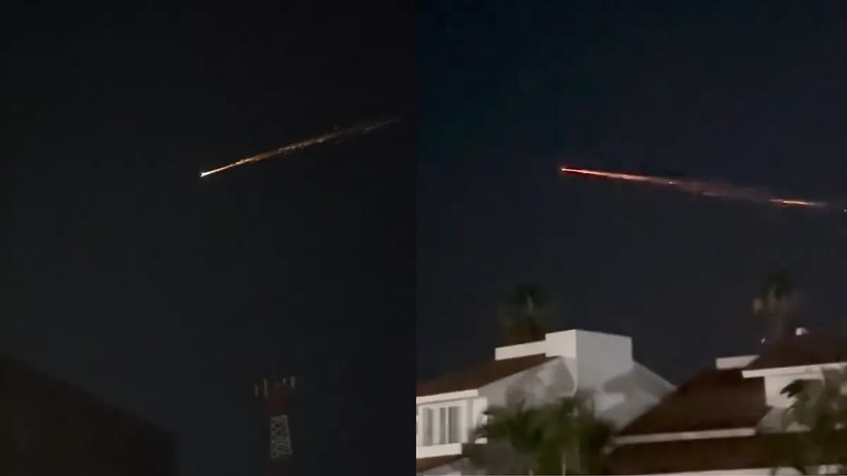 VIDEO: Captan presunto paso de un meteorito en varias ciudades de México