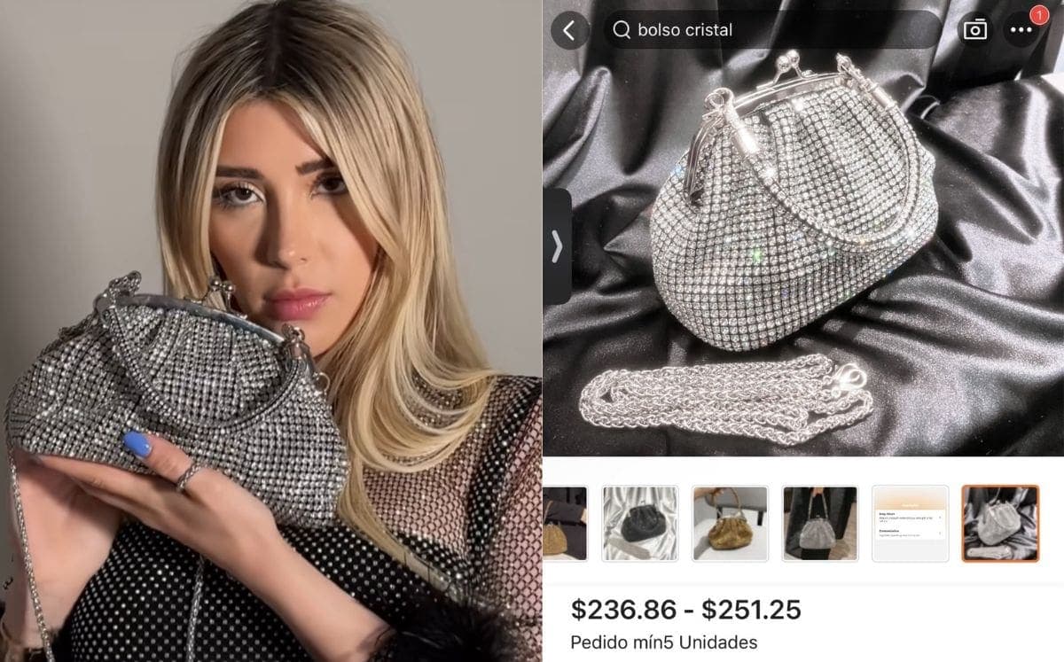 Se burlan de la influencer Priscila Escoto por presumir bolsas de diseñador fabricadas en China