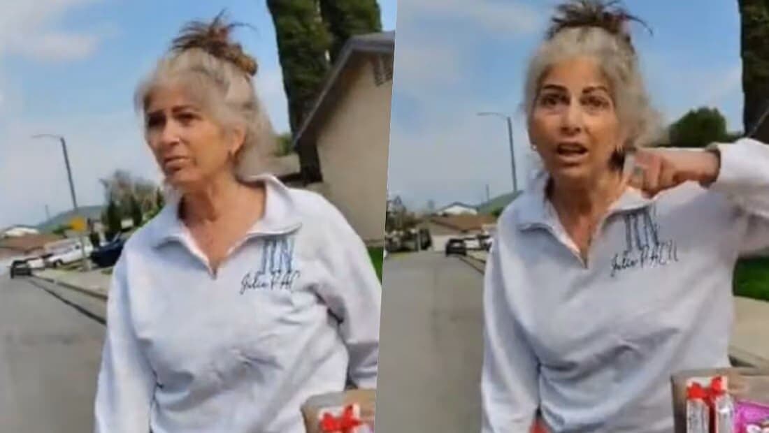 Video: Mujer golpea a embarazada mexicana en California