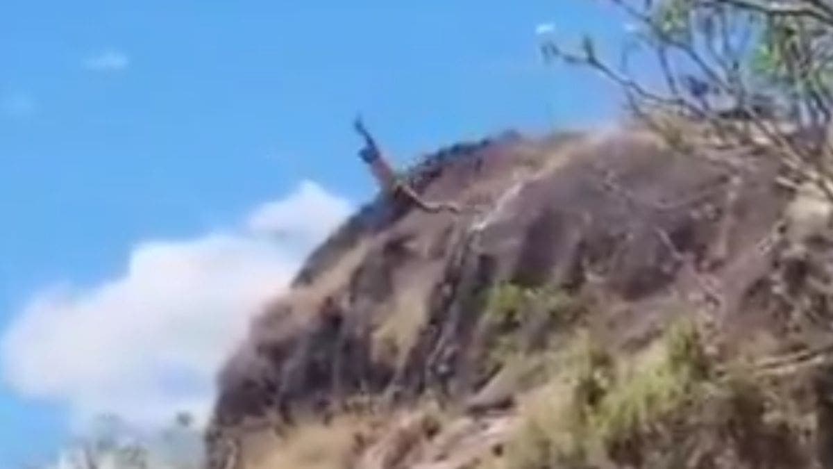 VIDEO: Joven muere trágicamente tras lanzarse de clavado en río de Honduras