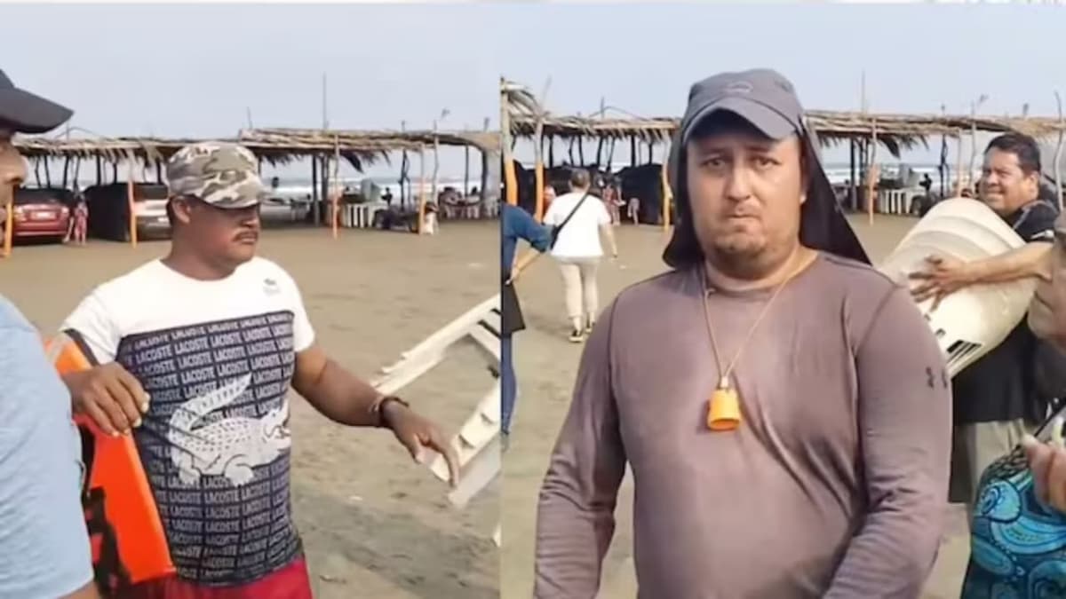 Palaperos de Veracruz agreden a turistas por no consumir en los negocios de la playa