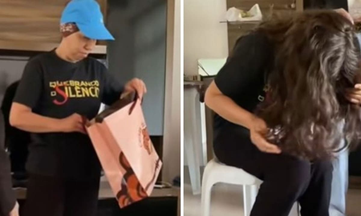 VIDEO: Joven se corta el cabello para hacer una peluca para su madrina que tiene cáncer