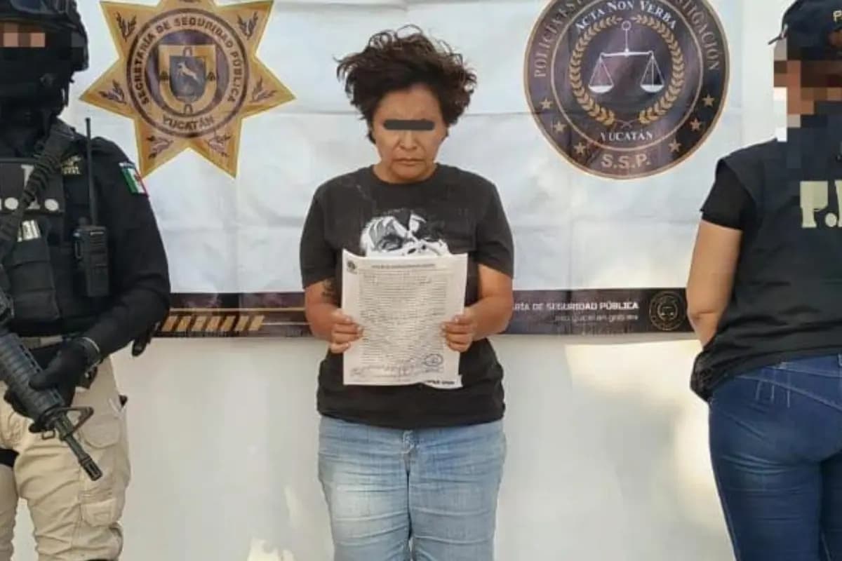 Arrestan a mujer por presuntamente asesinar a su hermana con discapacidad en Yucatán