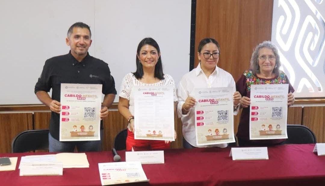Presentan la convocatoria para el Cabildo Infantil 2025 de Playa del Carmen