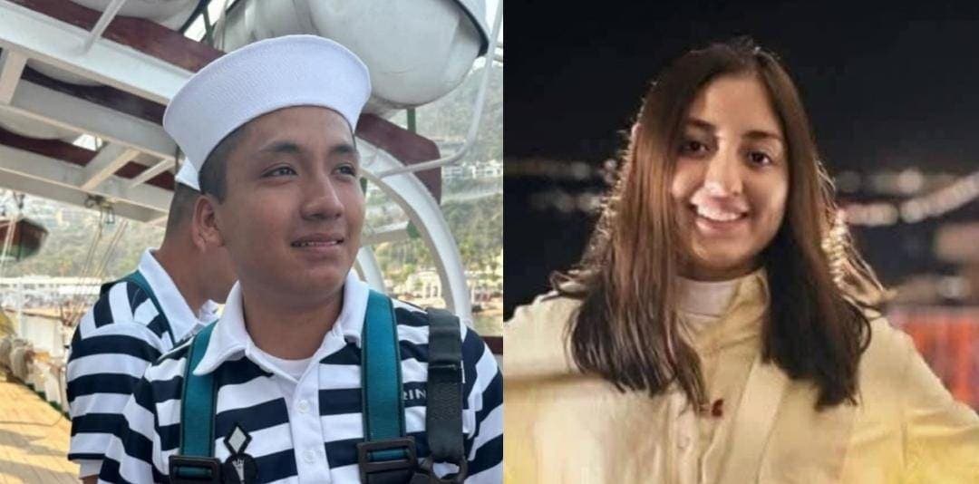 América Yamileth y Adal Jair son los jóvenes fallecidos en accidente del buque Cuauhtémoc en Nueva York