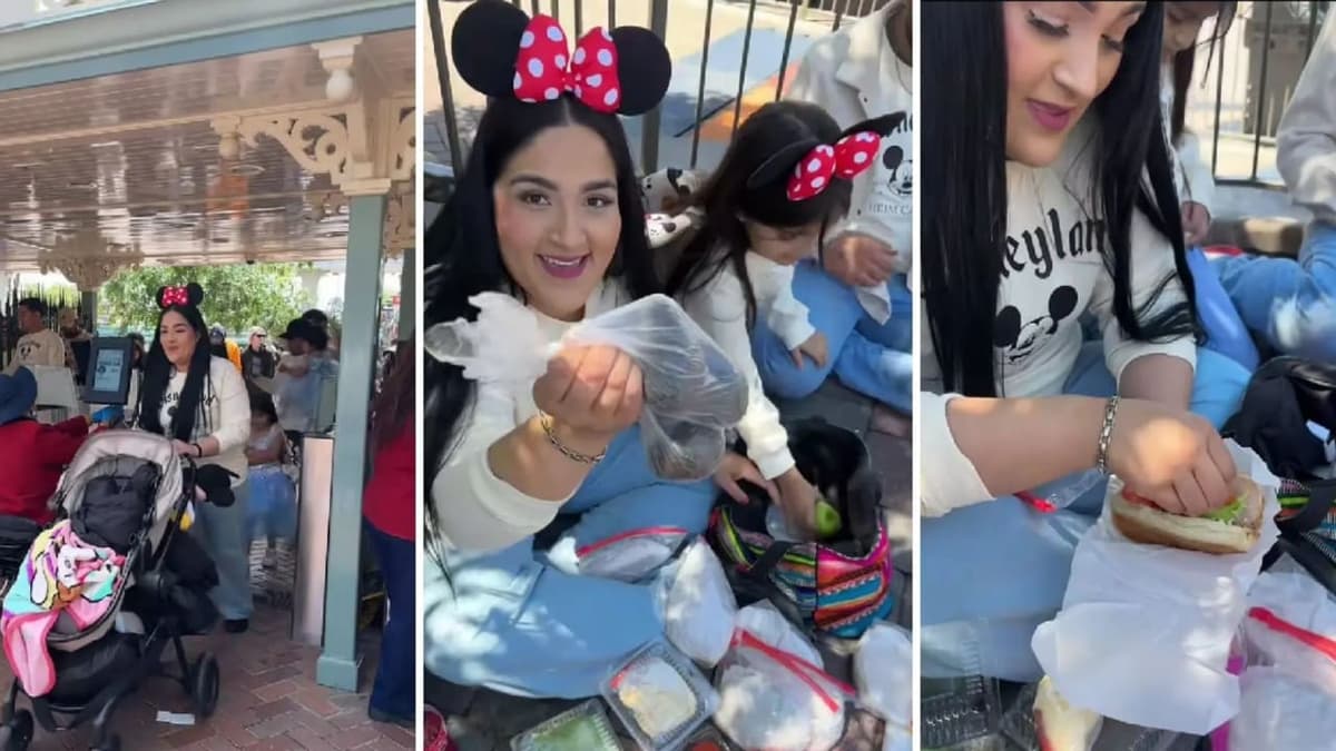 Video: Familia de México prepara sus propias tortas en Disneyland en California, Estados Unidos