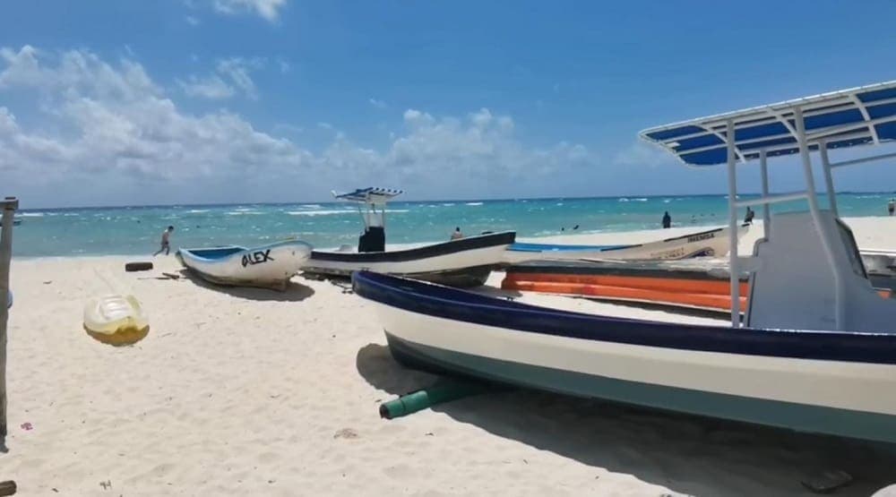 Cierran puerto de Playa del Carmen a la navegación menor por condiciones meteorológicas adversas