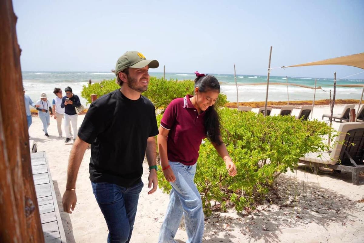 En Playa del Carmen, las nuevas generaciones y el gobierno, unidos por la protección de la tortuga marina: Fernando Muñoz