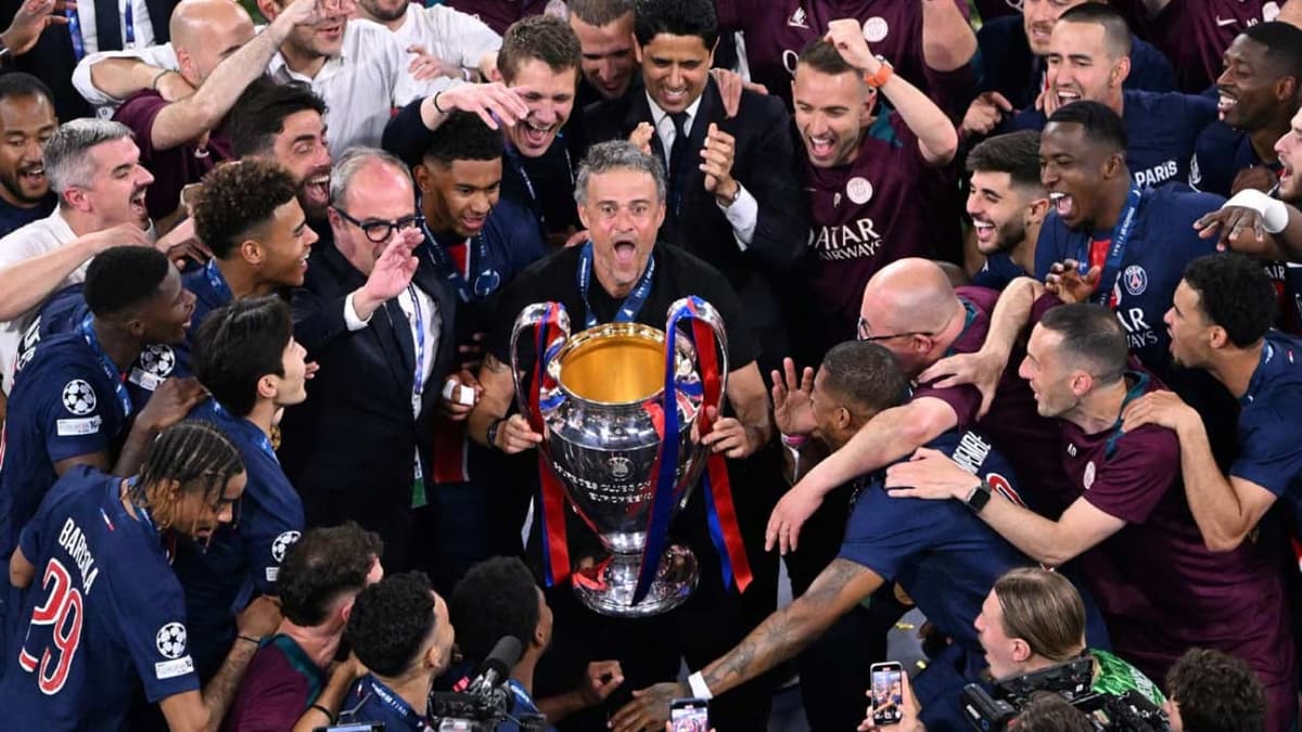 PSG de Luis Enrique golea al Inter de Milán y gana la Champions League por primera vez