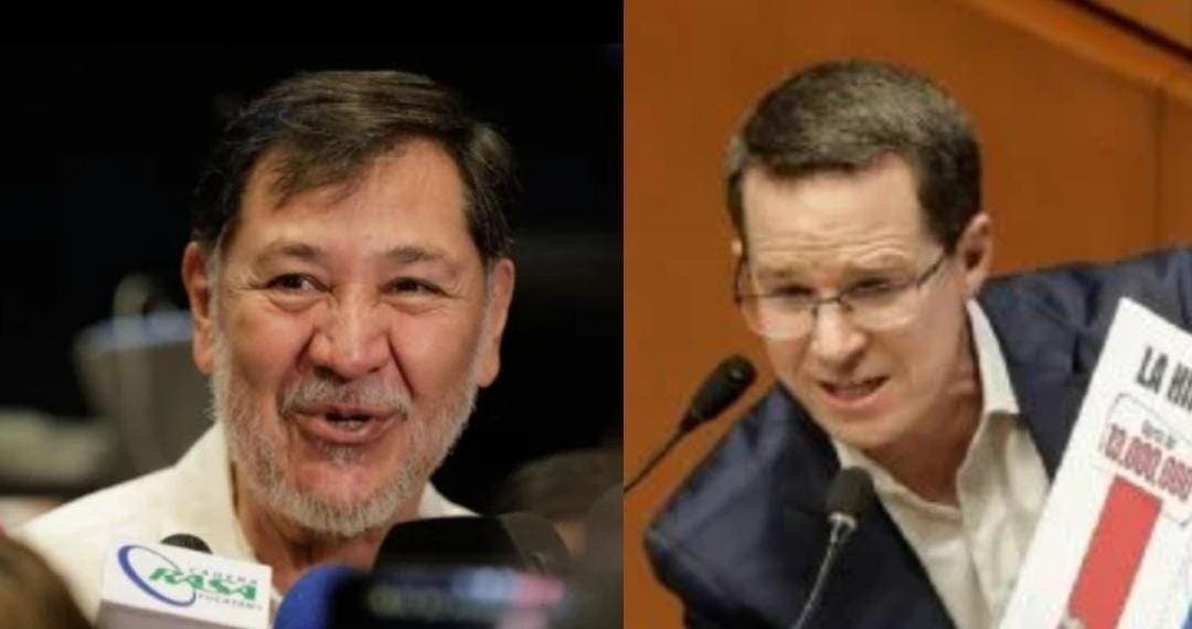 Ricardo Anaya afirma que hicieron "mierda" al Poder Judicial; Fernández Noroña se ofende por la palabra