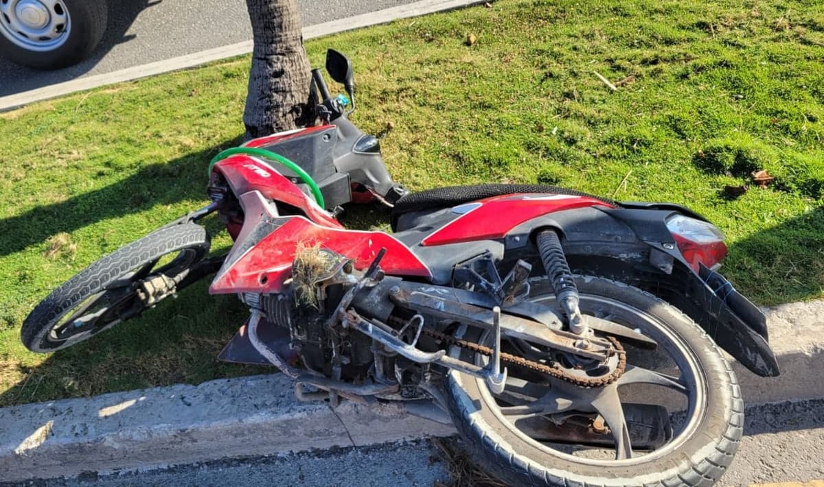 Fallece motociclista tras accidente en el kilómetro 7 en la Zona Hotelera de Cancún