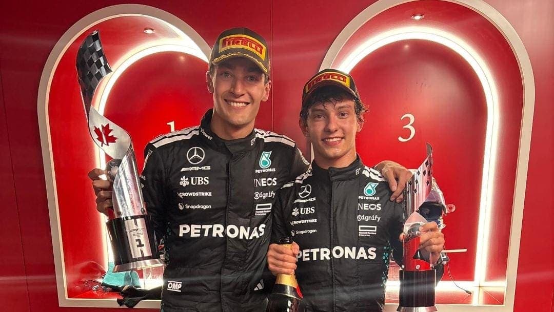 George Russell gana el GP de Canadá; Lando Norris choca tras intentar rebasar a su coequipero Oscar Piastri