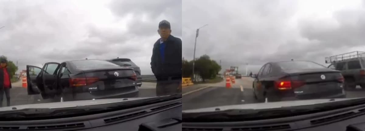 Video: Presuntos montachoques intentan extorsionar a conductor en Puebla