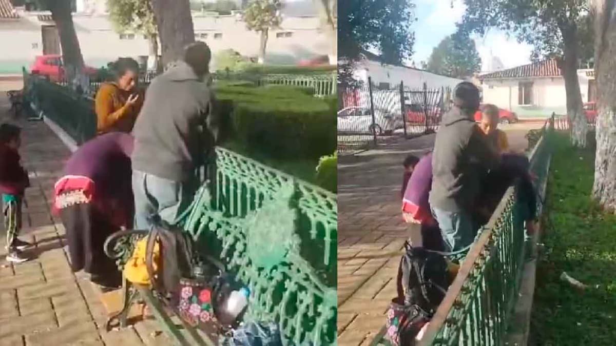 Video: Mujer da a luz en un parque; fue rechazada por guardia de clínica en San Cristóbal de las Casas, Chiapas