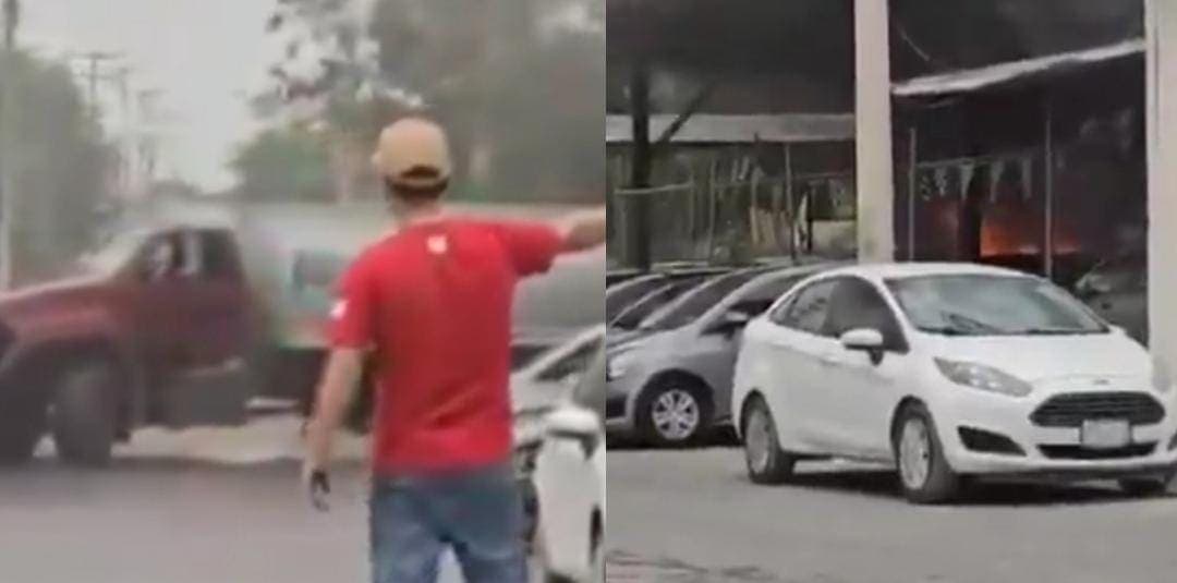 Video: Asesinan a cuatro personas en ataque armado en lote de autos en Monterrey, Nuevo León