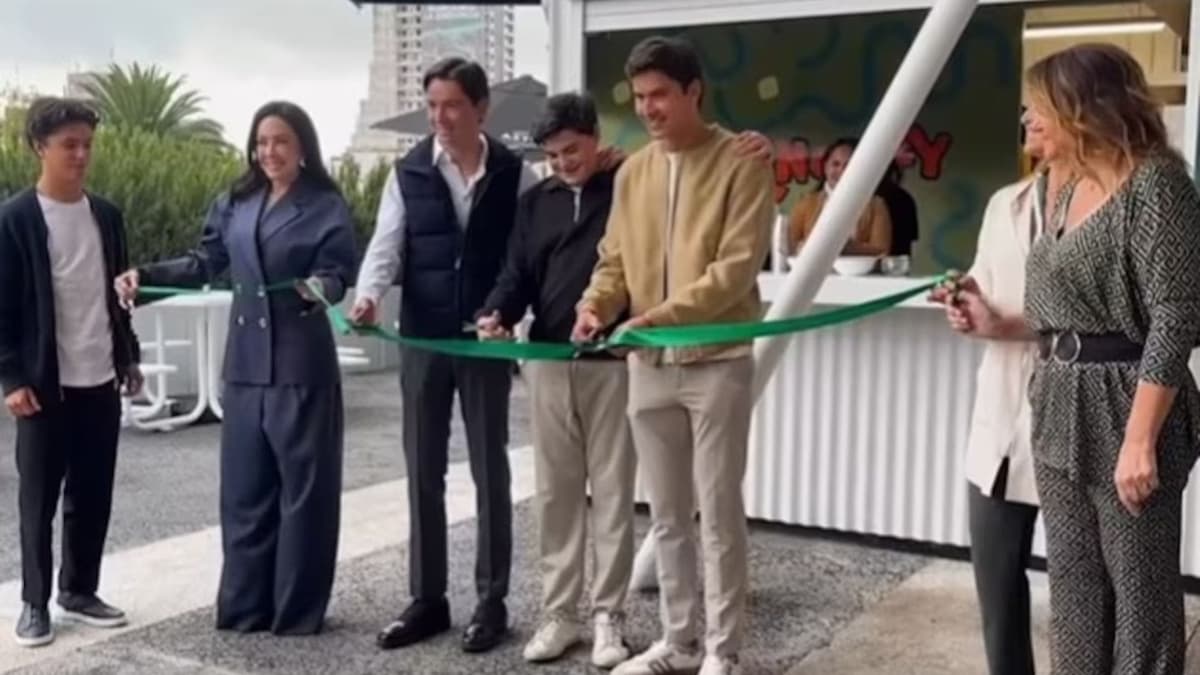 Video: Hijo menor de Ricardo Salinas Pliego abre negocio de comida dentro de Tv Azteca