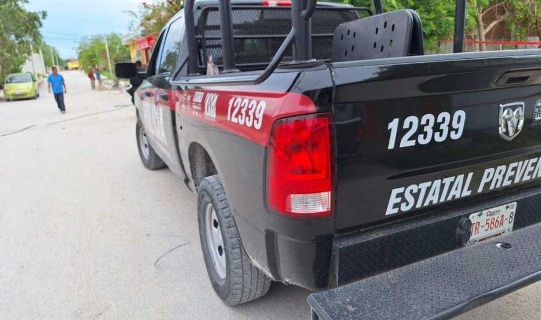 Motociclistas disparan contra un hombre en la Zona Continental de Isla Mujeres