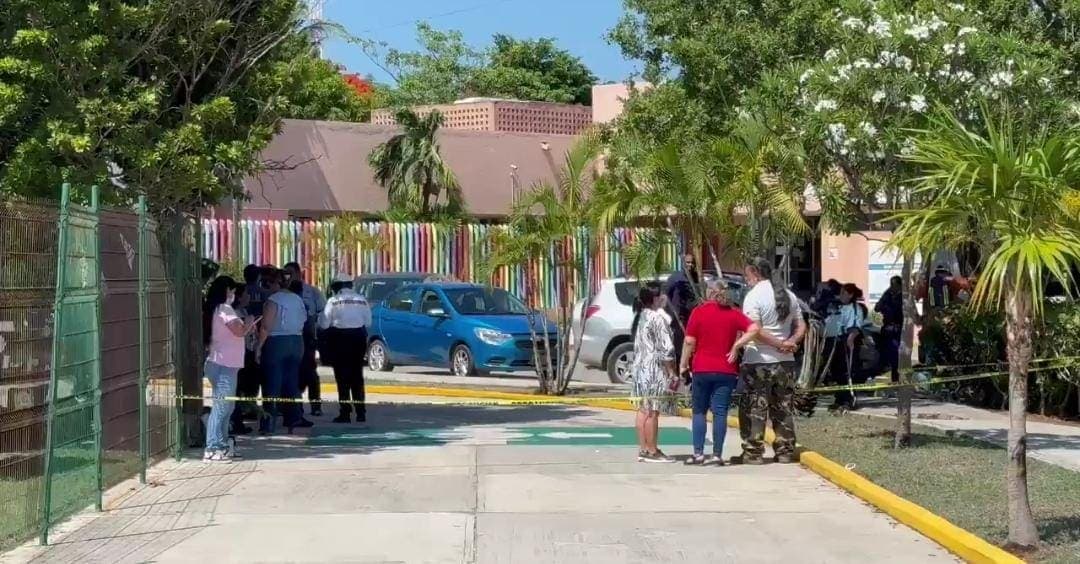 Reportan fuga de gas en una guardería del IMSS en el centro de Cancún