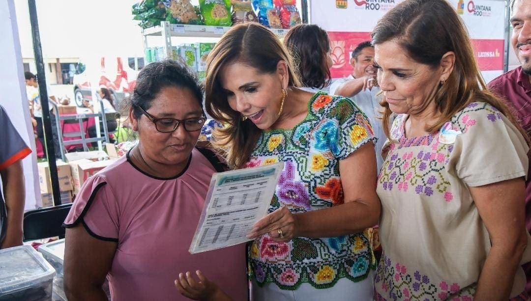 Mara Lezama lleva justicia social y prosperidad a habitantes de Xul-Ha con la Caravana del Bienestar