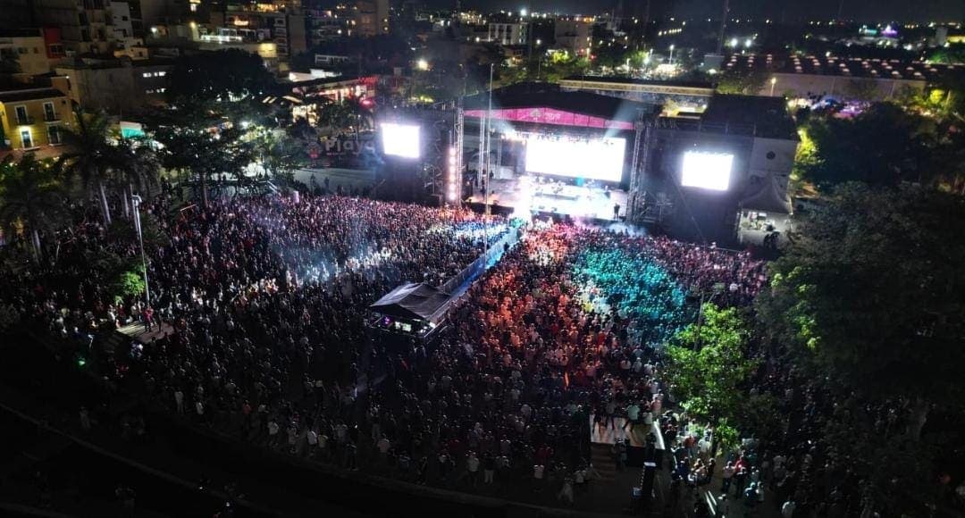 Playa del Carmen, destino seguro; hubo saldo blanco durante la feria aún con los miles de asistentes