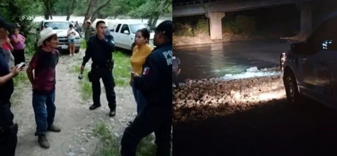 Buscan a niño de 12 años que fue arrastrado por un río en Hidalgo